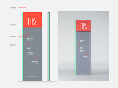 学校导向标识系统的设计要求有哪些