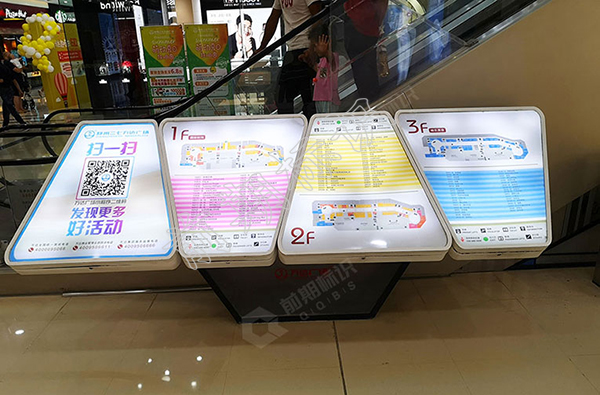 商场标识牌