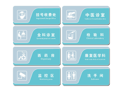 标识标牌厂家,标识标牌制作,医院标识标牌