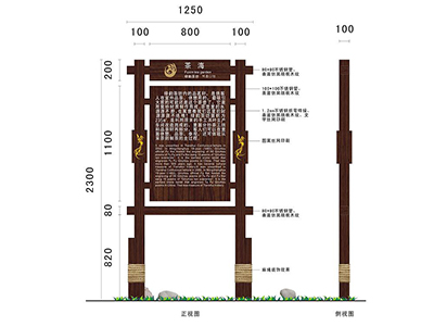 景区标识系统设计改善这些问题才会发挥真正的作用