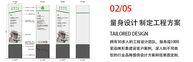 学校标识标牌,学校导向标识,学校指示牌